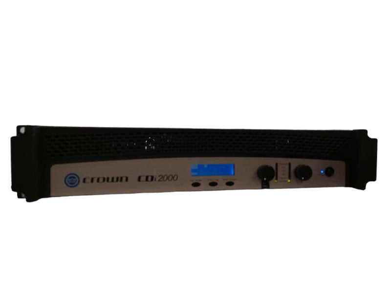Crown CDi 2000 2- Channel Rack Mountable Powered Amplifier Model: GCD12000 =