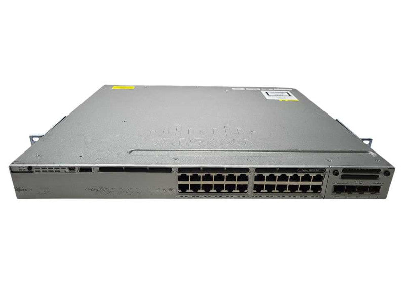 Cisco WS-C3850-24P-S V08 Gigabit PoE+ 1x PSU Network Switch $