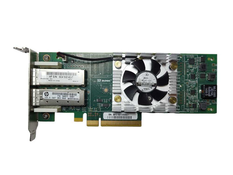 HPE 699765-001 StoreFabric SN1000Q Dual Port 16Gb FC HBA QW972-63001 2x 16GB  $