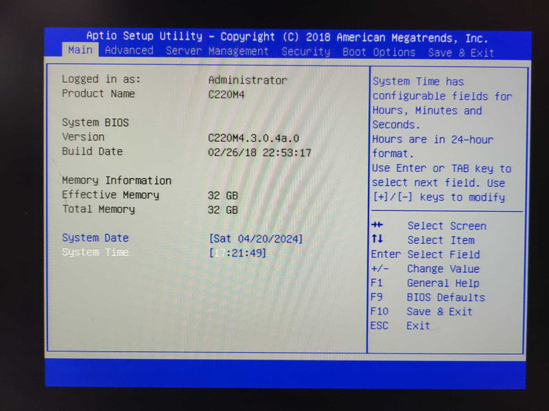 Cisco C220 M4 1U Server | 2x Xeon E5-2620 v3 @ 2.4GHz 32GB DDR4 $