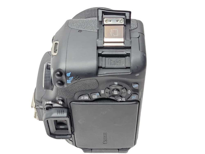 Canon EOS Rebel T3I 18 MP Digital Camera w/ sigma 30mm lens no battery SEE _