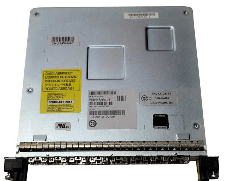 Cisco SPA-8X1GE-V2 8-Port 1G Ethernet Shared Port Adapter Q_