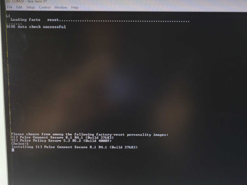 Pulse Secure PSA3000 Security Appliance Firewall, READ _