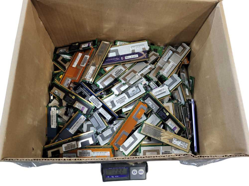 Scrap Heat sink RAM/Memory 22.2lb/10KG AS-IS READ $