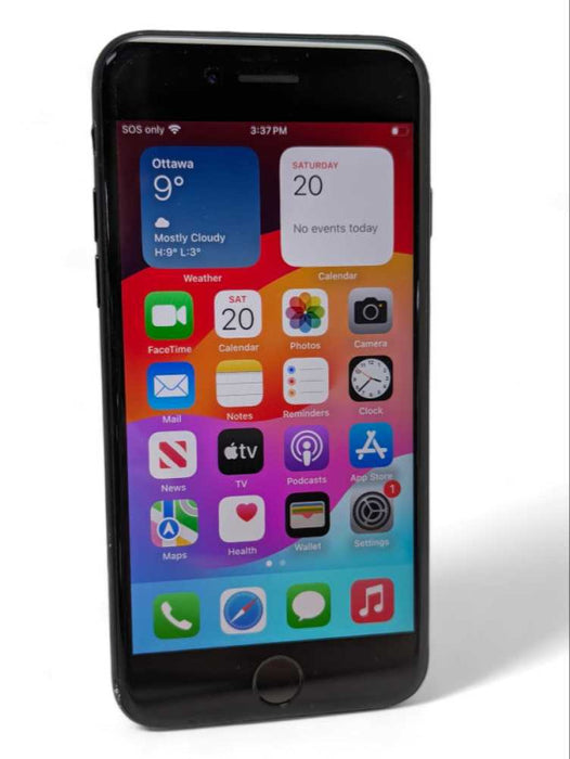 Apple iPhone SE (3rd generation) 64GB Unlocked 100% Battery -
