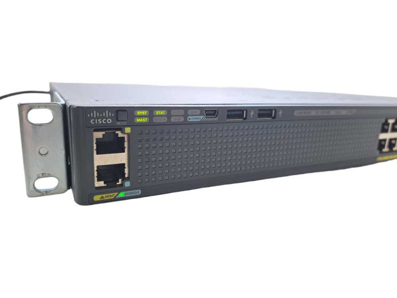 Cisco WS-C2960X-24PS-L V04 | 24-Port Gigabit PoE+ 370W Switch | 4x SFP