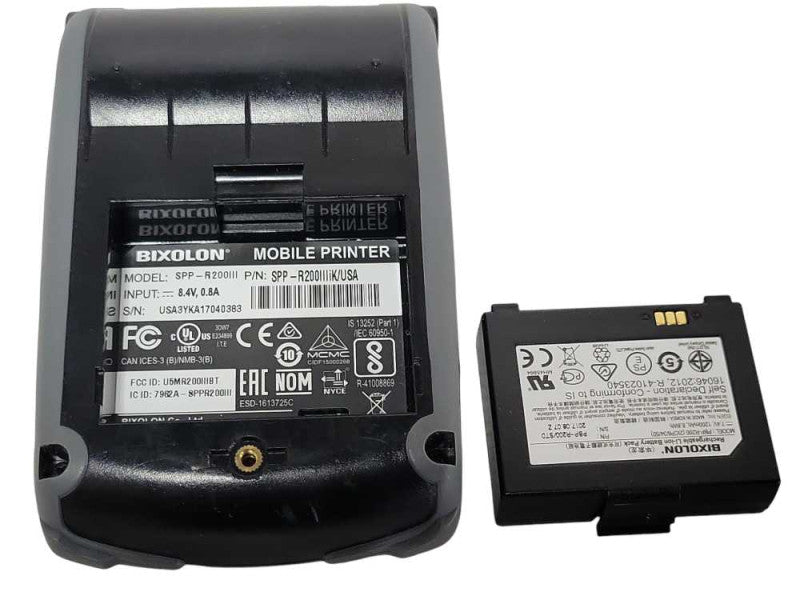 Bixolon Mobile printer SPP-R200III Direct Thermal Printer, READ Q_