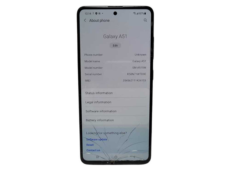 Samsung Galaxy A51 64GB (SM-A515W) READ $