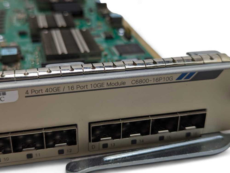 Cisco C6800-16P10G C6800 16 Port 10 Gigabit Ethernet 10GE SFP  Q-