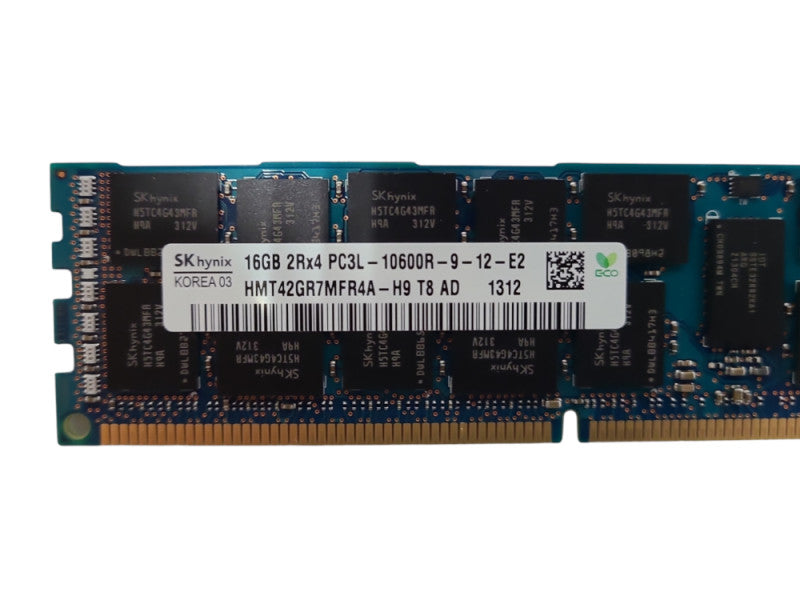 SK hynix 16GB 2Rx4 PC3L-10600R-9-12 Server RAM Q