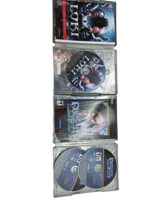 Bundle of 2 Collectors Edition PC Games Steelbooks , LOKI & DUNGEON LORDS  =