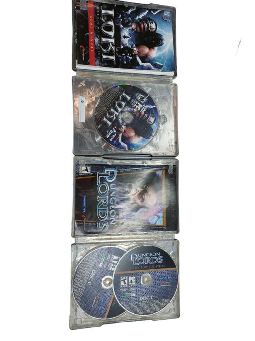 Bundle of 2 Collectors Edition PC Games Steelbooks , LOKI & DUNGEON LORDS  =