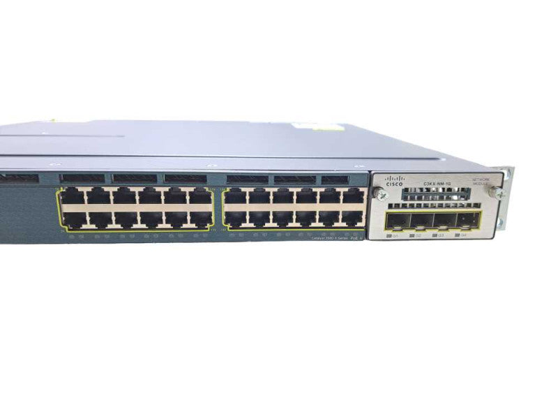 Cisco WS-C3560X-24P-S V02 | 24-Port Gigabit PoE+ Network Switch | 1x 715W PSU