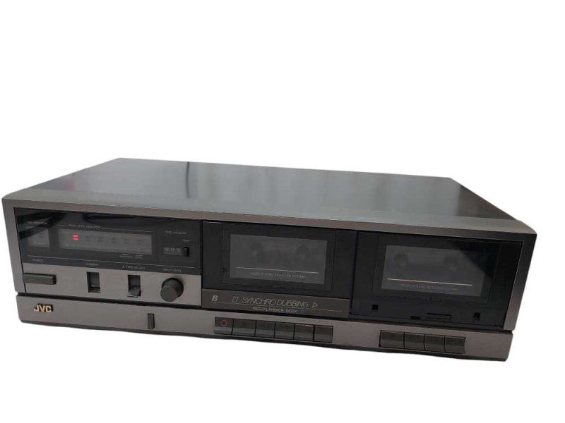 JVC Stereo Double Cassette Deck Model: TD-W107 =