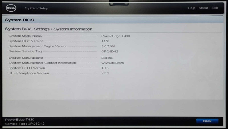 Dell T430 Tower Server, 2x Xeon E5-2620 v3 2.40GHz, 12GB DDR4, PERC H330