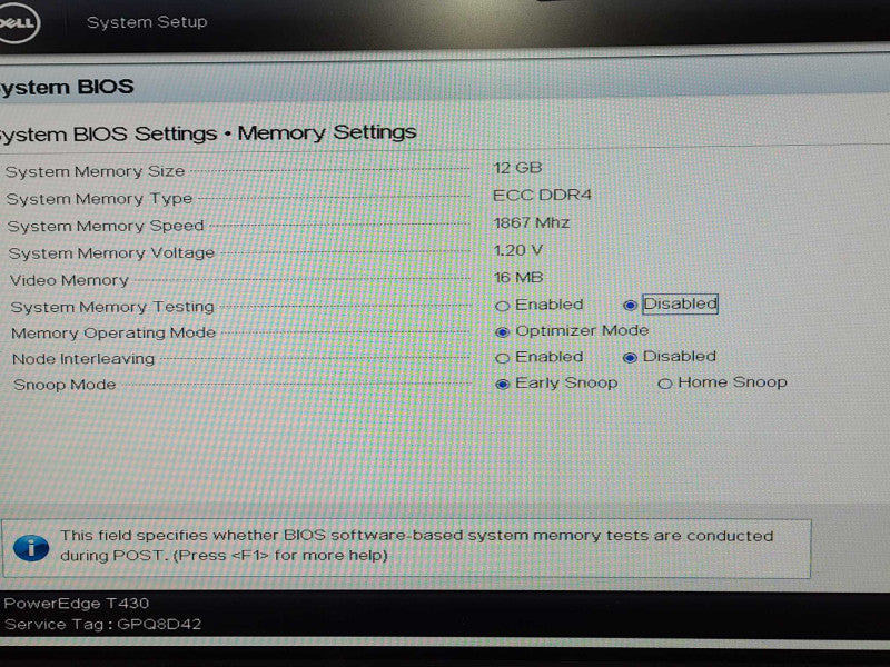 Dell T430 Tower Server, 2x Xeon E5-2620 v3 2.40GHz, 12GB DDR4, PERC H330