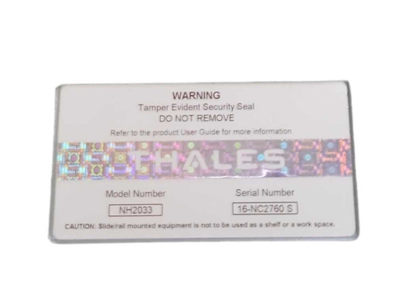 THALES CIPHER nShield Connect 500 NH2033 Manager Network Hardware Security !