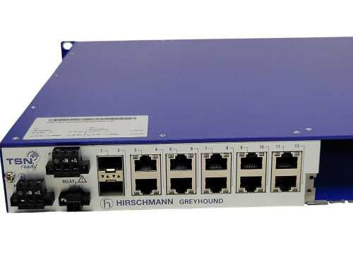 Open-Box HIRSCHMANN Greyhound GRS1142 Switch, No PSU !