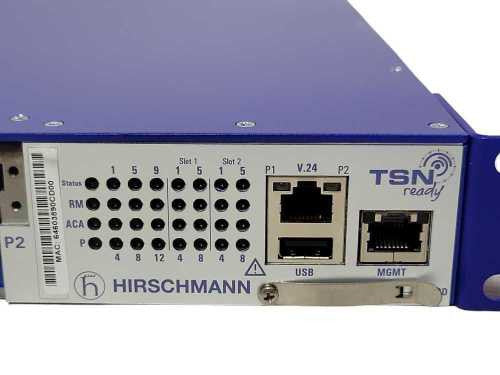 Open-Box HIRSCHMANN Greyhound GRS1142 Switch, No PSU !