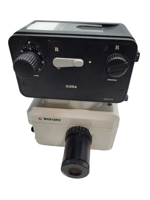 Wild Leitz  MPS52 MICROSCOPE CAMERA ADAPTER 445110 &