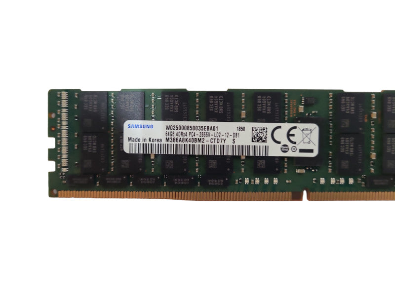 Samsung 64GB 4DRx4 PC4-2666V-LD2-12, Server RAM Q