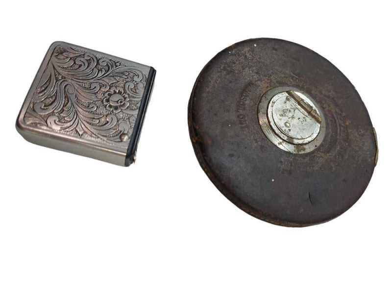 Vintage The Lufkin Rule Co. Reliable Junior Pocket Tape Measure Canada 1903 =
