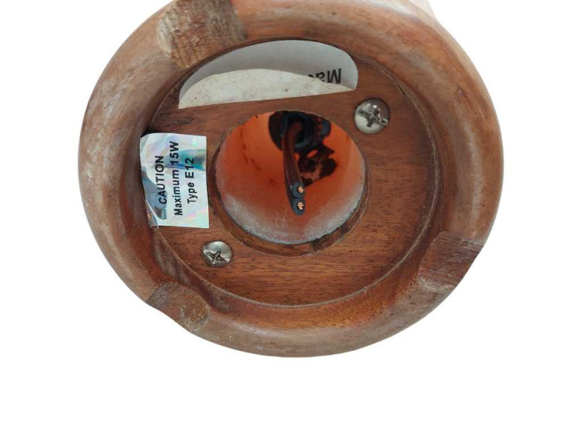 Salt Rock Decrotive Wood Base ( No Light )  =