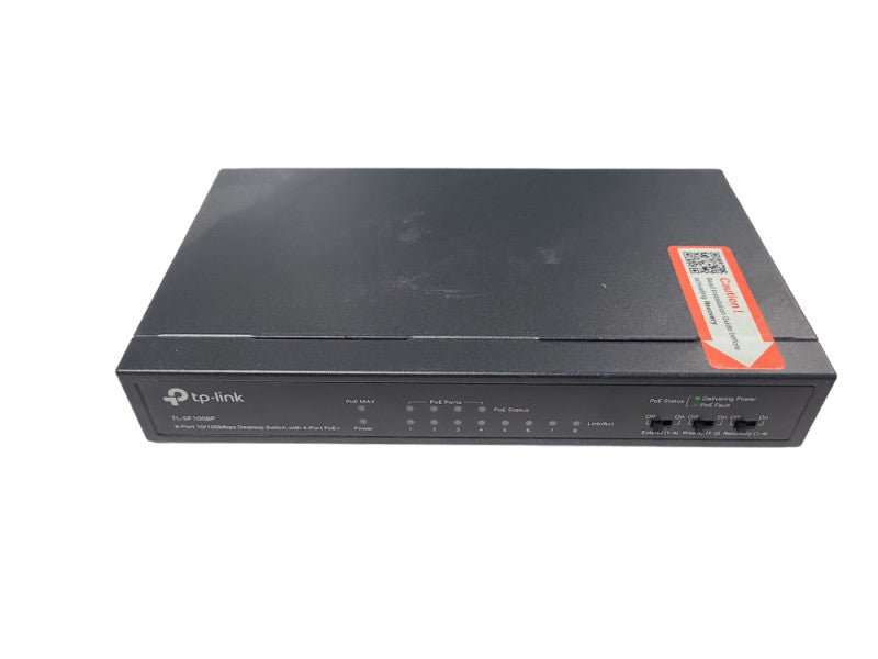 TP-LINK Technologies TL-SF1008P v5.0 8-Ports/ 4-POE Desktop Switch
