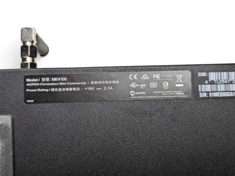 AOPEN ME4100 Chromebox Mini Commercial Chrome Rockchip RK3288C 4 GB RAM & 16G Q-