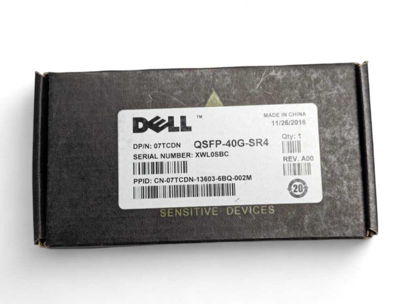 New DELL QSFP-40G-SR4 QSFP+ 40GbE 850nm Optical Transceiver Module 07TCDN Q-