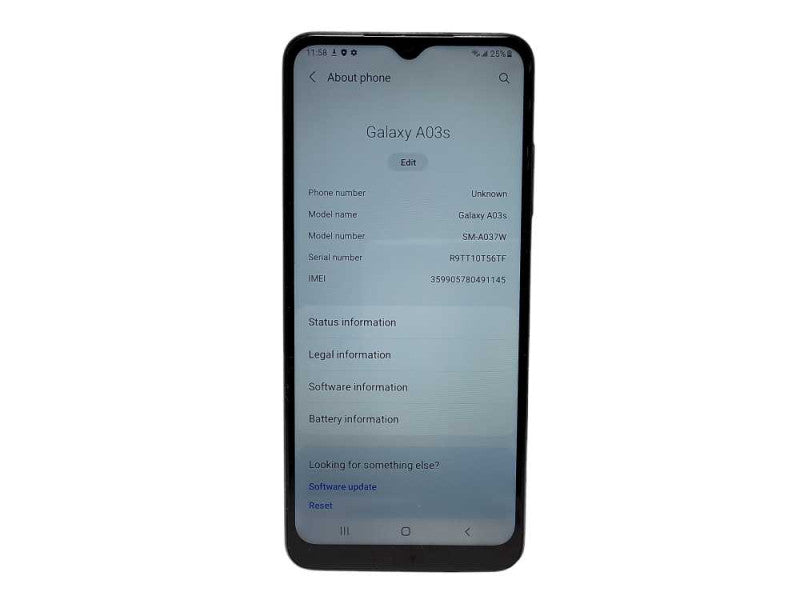 Samsung Galaxy A03s 32GB READ $