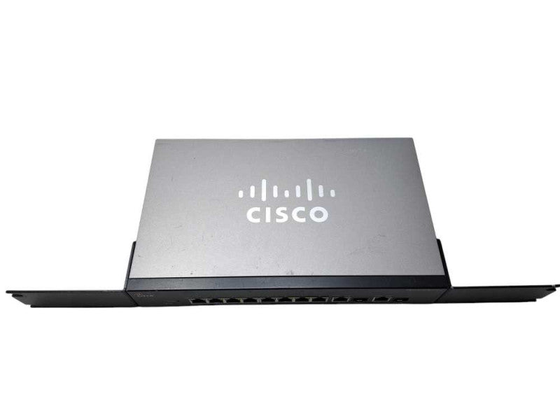 Cisco SG300-10P | 10-Port Gigabit PoE Managed Switch | + Rackmount Ears
