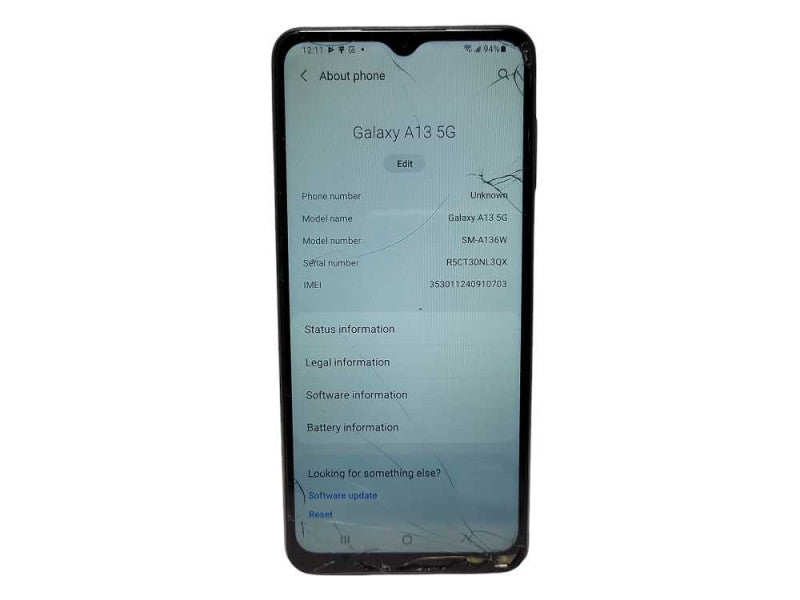 Samsung Galaxy A13 5G 64GB (SM-A136W) - READ $