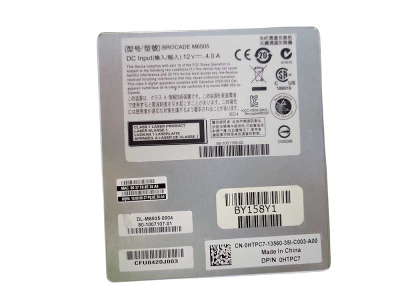 Dell M6505 BROCADE M6505 16G 12/24 PORT M1000E !