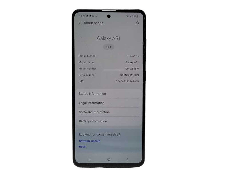 Samsung Galaxy A51 64GB (SM-A515W) READ  $