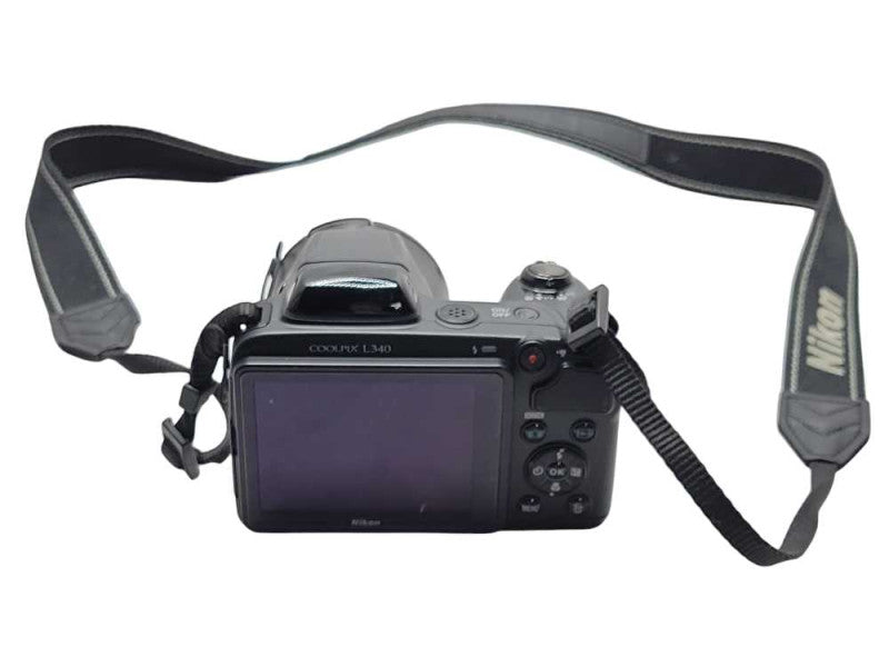 Nikon CoolPix L340 20.2MP Digital Camera w/ 28x Optical Zoom, READ _