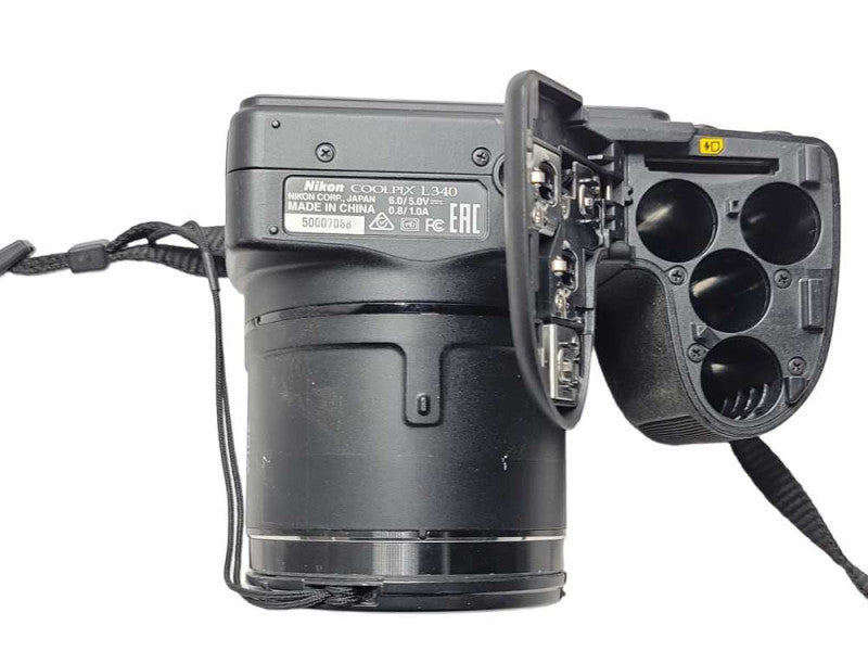 Nikon CoolPix L340 20.2MP Digital Camera w/ 28x Optical Zoom, READ _