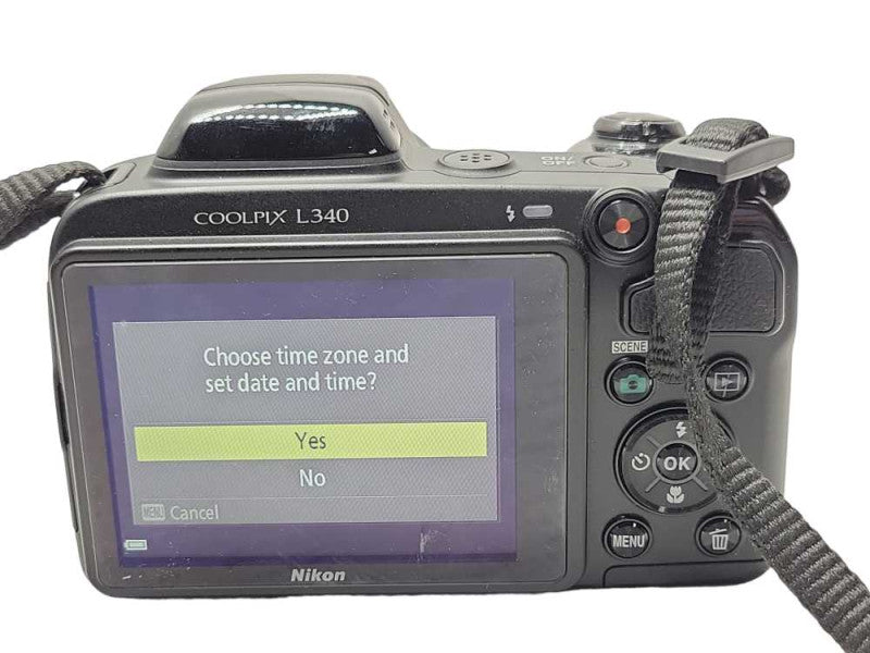Nikon CoolPix L340 20.2MP Digital Camera w/ 28x Optical Zoom, READ _