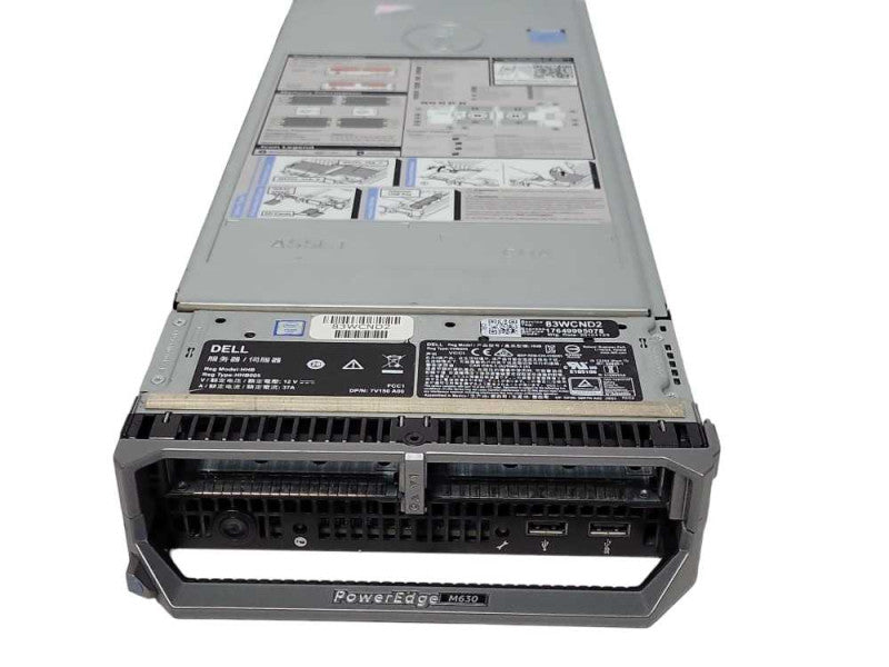 Dell PowerEdge M630 Blade Server 2x Xeon E5-2680v4 2.4GHz, No RAM, READ Q_