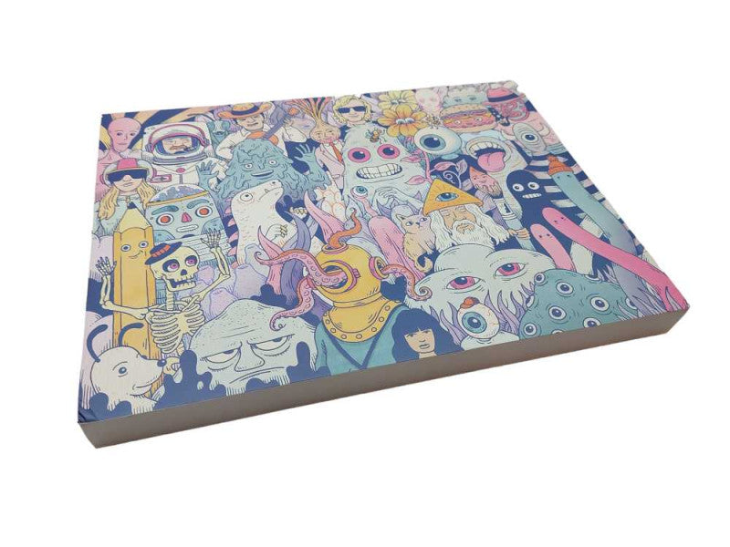 Decrotive Psychedelic Artistic Empty Box (Artsy)Looks Like Canvas Art Piece  =