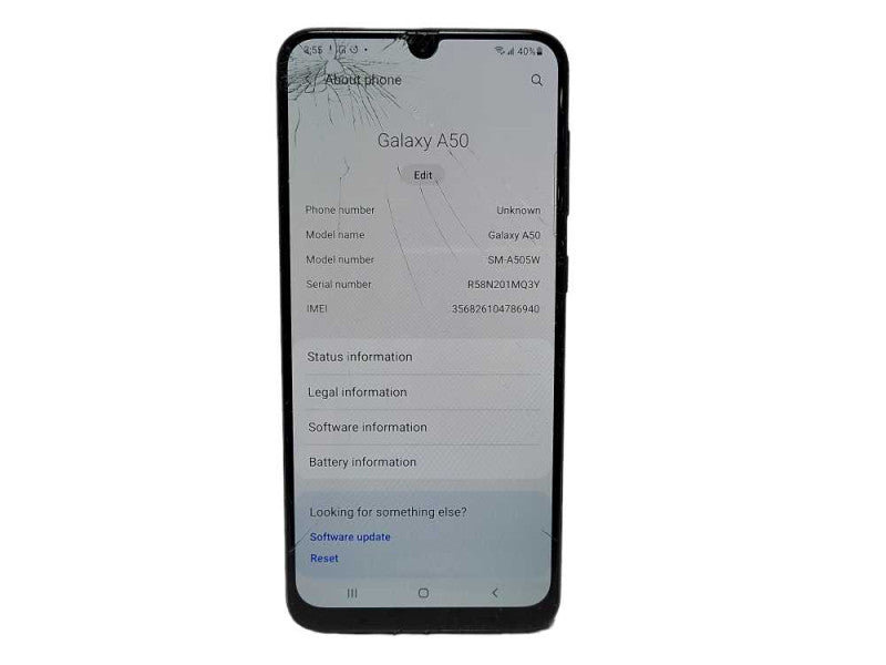 Samsung Galaxy A50 64GB (SM-A505W) READ $
