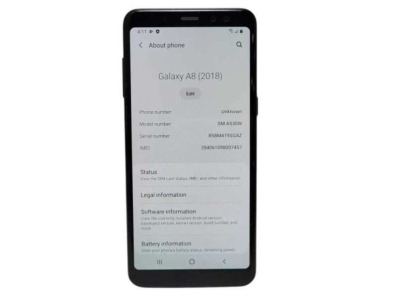 Samsung Galaxy A8 32GB (SM-A530W) - READ $