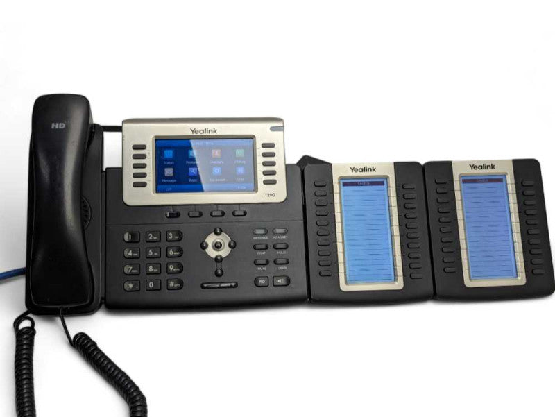 Yealink STP-T29G with 2x EXP20 LCD Contacts expansions  -