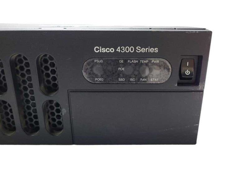 Cisco 4300 Series ISR4351/K9 V05 PoE & SFP Router Not affected $