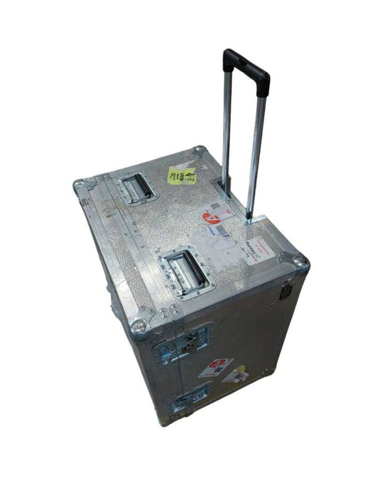 Hard Shelled Portable Large Case - Foam Inside , Wheele/ Handled Case Empty =