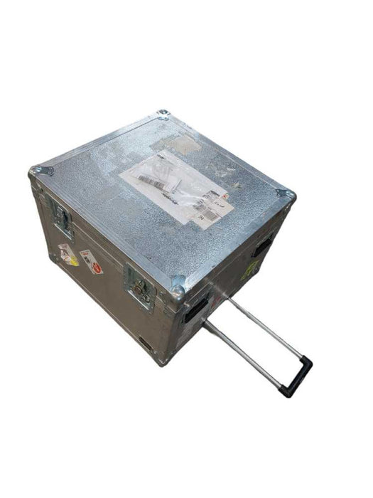 Hard Shelled Portable Large Case - Foam Inside , Wheele/ Handled Case Empty =