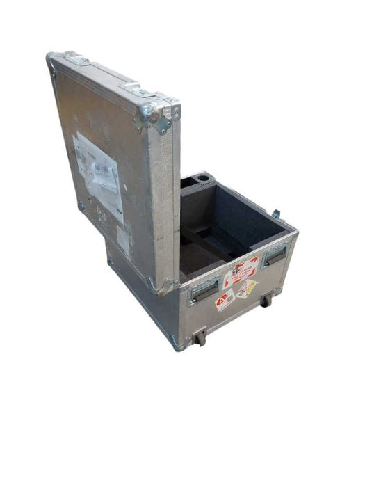 Hard Shelled Portable Large Case - Foam Inside , Wheele/ Handled Case Empty =