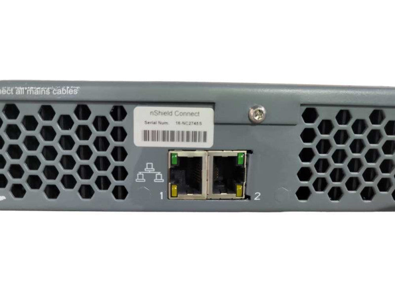 THALES CIPHER nShield Connect 500 NH2033 Manager Network Hardware Security !