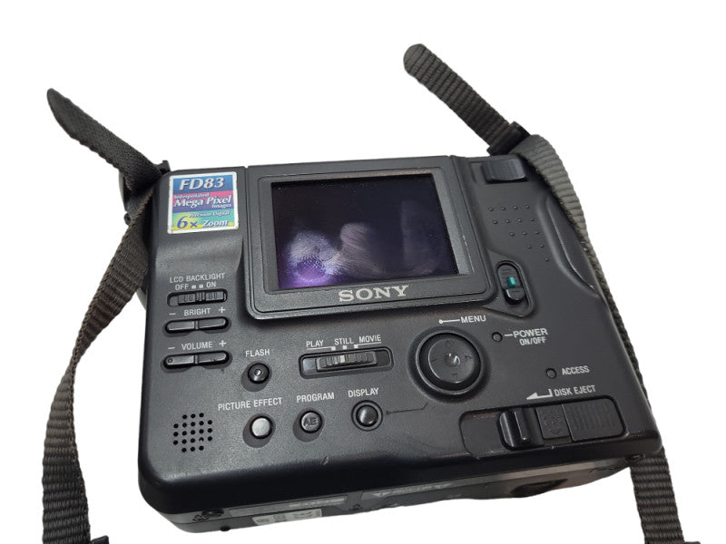 Sony MVC-FD83 Mavica Digital Camera with 4x Optical Zoom &