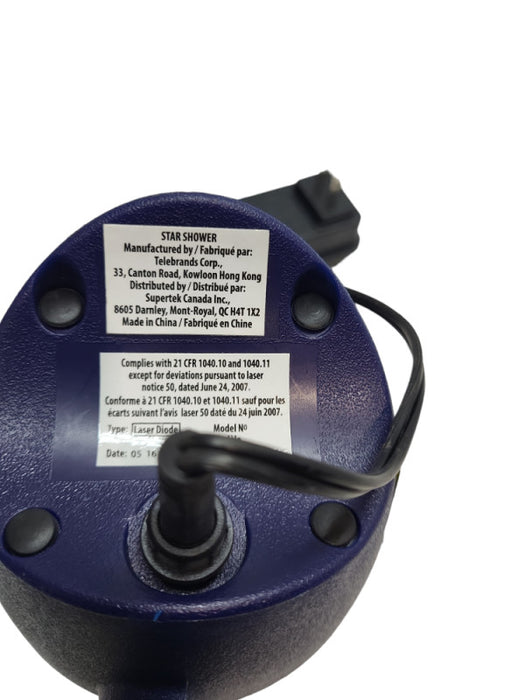 Star Shower projector model# ST93198 &